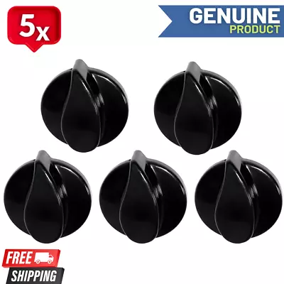 5x Fits Belling Stoves Black Cooker Oven Hob Control Knob Switch 082613643 • £19.95