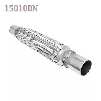 1.5 (1 1/2 In.)x 10 X 14 Flex Pipe Exhaust Coupling Quality Stainless Heavy Duty • $18.50