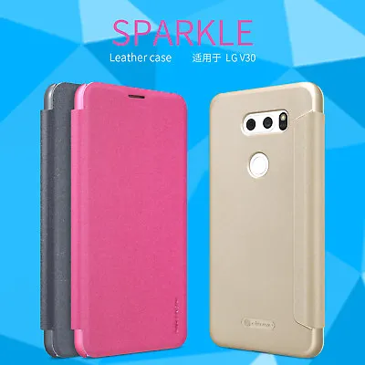 For LG V30+ Plus Case Nillkin Sparkle Leather Case Protective Case For LG V30+ • $15.99