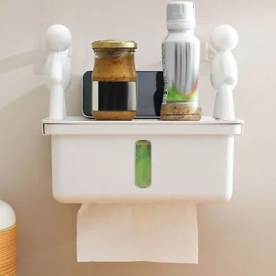 $30.02 • Buy Rack Kitchen Spice Jar Organizer Roll/Draw Paper Dispenser Toilet Paper Holder