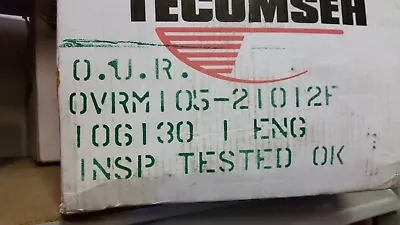 Ovrm105-21012f Tecumseh Engine New • $219.50