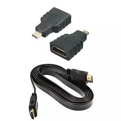 1080P HDMI Cable & HDMI To Mini & Micro Adaptor Set For Android Tablet PC TV E • $5.23