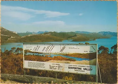 Lookout Serpentine Valley Panorama Tasmania Nucolorvue Postcard • $8.95