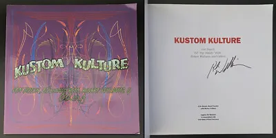 Robert Robt Williams SIGNED AUTOGRAPHED Kustom Kulture SC Hot Rod Von Dutch NEW • $215