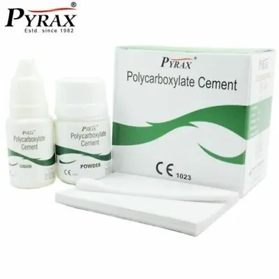 Pyrax Polycarboxylate Cement For Cementation Of Dental Crown And Bridge • $13.10