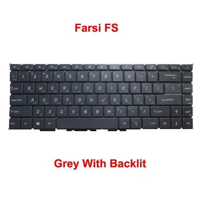 FS Keyboard For MSI Prestige 14-A10S A10SC A10RB A10RAS A10RBS MS-14C1 C2 Farsi • $22