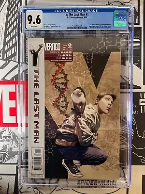 Y: The Last Man #1 CGC 9.6 1st App Of Yorick Brown + Many More DC Vertigo 2002 • $181.34