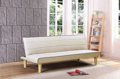 $99 • Buy Classic Sofabed Wooded Leg Sofa Bed Chair Living Room ZY-581L Metro Free Post