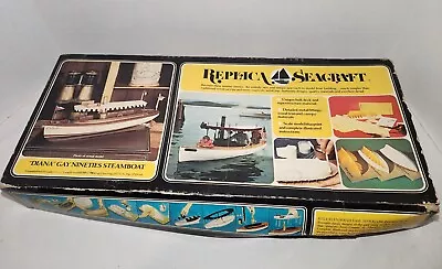 Model Ship Diana Gay Nineties Steamboat Kit 104 Vintage Replica Seacraft 1977 • $99.99