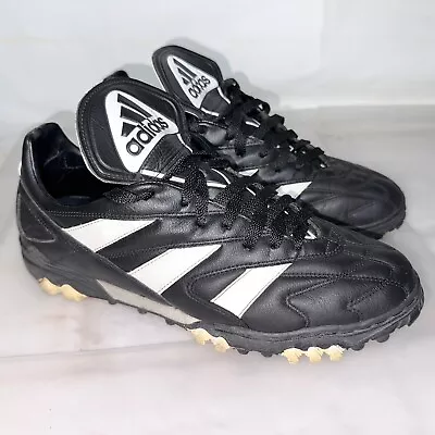 Vintage ADIDAS Astro Turf Football Soccer Boots Mens 9 (1999 ?) #33196 • $90