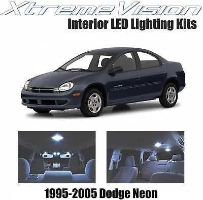 XtremeVision Interior LED For Dodge Neon 1995-2005 (4 Pieces) Cool White... • $9.99