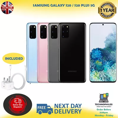 Samsung Galaxy S20/ S20+ Plus  SM-G985 128GB Unlocked Any Network Mobile Phone • £214.89