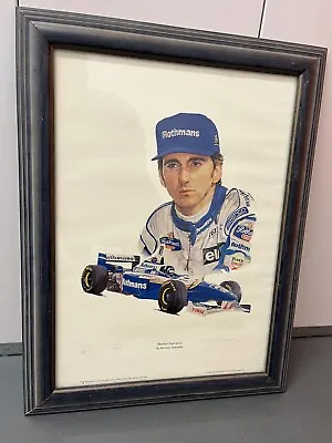 Damon Hill Limited Edition Print 405/500 'World Champion' Williams F1 Framed • £29.99