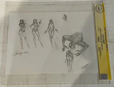 J Scott Campbell Original Prelim Sketch Art! CGC Authenticated! Mary Jane Venom • $1999.99