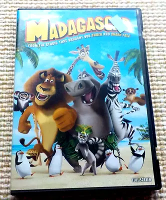 Madagascar (DVD Chris Rock Ben Stiller David Schwimmer Jada Pinkett Smith S • $2.20