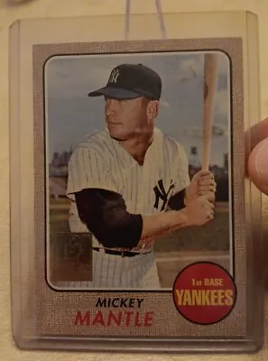 1996 Topps Mantle Redemption 18 Mickey Mantle 1968 Topps Sweepstakes /2500 • $9.99