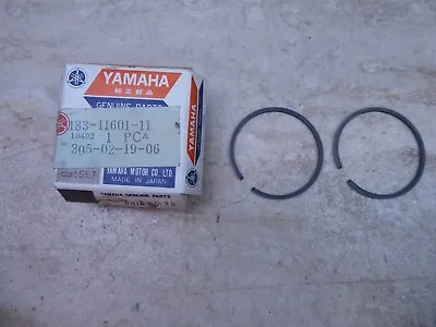 NOS 1968-69 Yamaha YAS1 YAS2 125cc Piston Ring Set .25 Oversize PL1092-NOS1+ • $27.79