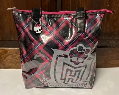 RARE HTF 2013 Animations Monster High Collectible Vinyl/Cloth SHOULDER TOTE BAG • $17.99