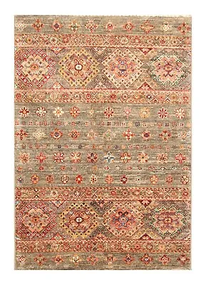 $263.12 • Buy 3 X 4 Ft Gray  Gabbeh Afghan Hand Knotted Tribal Area Rug
