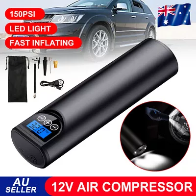 Cordless Electric 12V Air Compressor Inflator Handheld Bike Tire Pumps Portable • $43.95