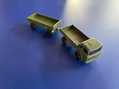 Matchbox Superfast Mercedes Military Truck And Trailer • £7.99