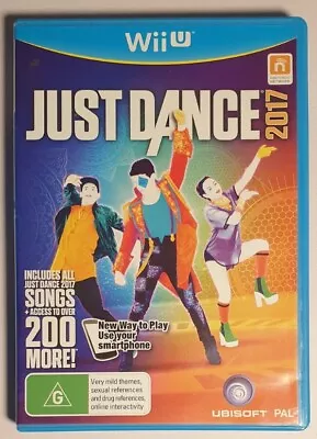 Just Dance 2017 Game For Nintendo Wii U PAL No Manual. FREE TRACKED POSTAGE. • $22.05