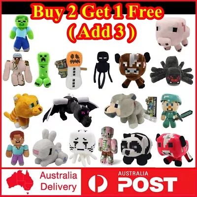 $17.76 • Buy Minecraft Plush Toys Kids Dolls Stuffed Animal Soft Plushies Child Birthday Gift