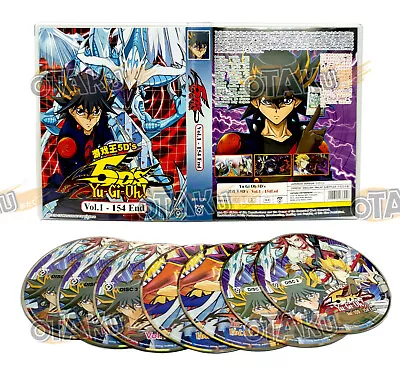 Yu-gi-oh ! 5d's - Complete Anime Tv Series Box Set (1-154 Eps) Ship From Uk • £40.90