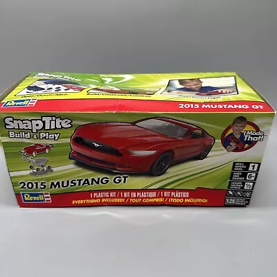 Revell Snap Tite 2015 Mustang GT 1:25 Scale Model Kit 85-1694 NEW • $19.99