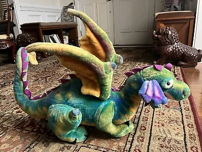 Melissa And Doug Rainbow Dragon Giant Plush Stuffed Animal • $29