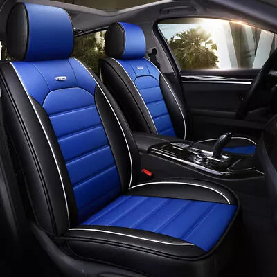 Universal 5 Seat Full Set Car Seat Covers Luxury Leather Front Rear Protectors • $79.90