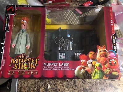 MINT And Sealed The Muppet Show Muppet Labs Playset Beaker Palisades Figure  • $125