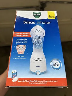 Vicks V1200 Steam Inhaler - White • $34.88
