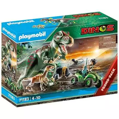 £22.99 • Buy Playmobil Dinos T Rex Attack Dinosaur Playset With Figures And Quad Bike Ages 4+