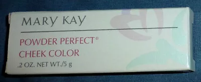 MARY KAY  Powder Perfect Cheek Color Blush NOS OVAL You Pick .2 Oz  NIB. • $12.95