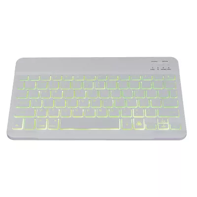 Mini Wireless Keyboard Bluetooth Keypad USB Charging RGB Backlight For P • $19.15