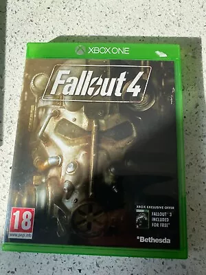 Fallout 4 (Xbox One) PEGI 18+ Adventure: Role Playing • £1.95