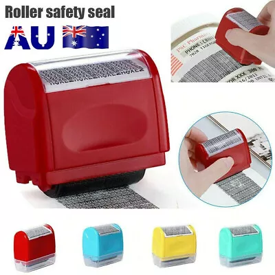 ID Theft Protection Stamp Roller Easy Guard Your Data Privacy Identity Security • $12.88