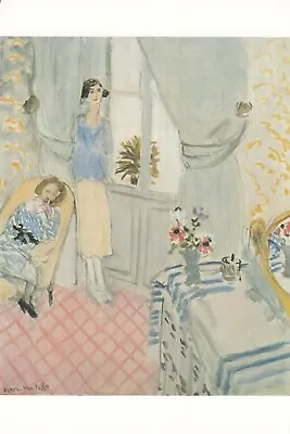 Art Postcard Matisse Boudoir Le Boudoir Museum L'Orangerie Des Tuileries Paris • $4