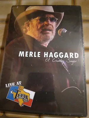 Merle Haggard - Live At Billy Bobs : Ol Country Singer DVD(2004)**SEALED**RARE** • $59.95