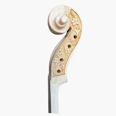 New Hand-Carved Maple 4/4 Violin Neck Violin Parts/Accessories • $12.21