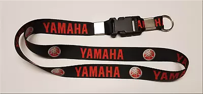 Keychain Red & Black Yamaha  14  Key Lanyard Key Holder Motorcycle  • $8.96