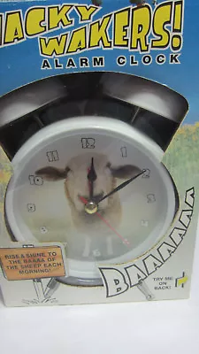 Mark Feldstein Wacky Wakers Sheep Alarm Clock  Please Read  # 1637 U • $24.95