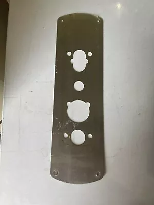 Kaba Ilco Lock Model 710 Hotel Door Cover Plate Stainless Steel.  • $9.99