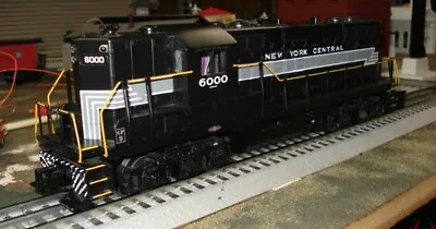 MTH 30-4188-1E New York Central 0 Scale GP9 Diesel #6000 With PS-2 • $439.99