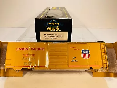 Vintage NIB 1990s Weaver Ultra O Scale 2-Rail Union Pacific PS-1  40' Box Car • $9.99