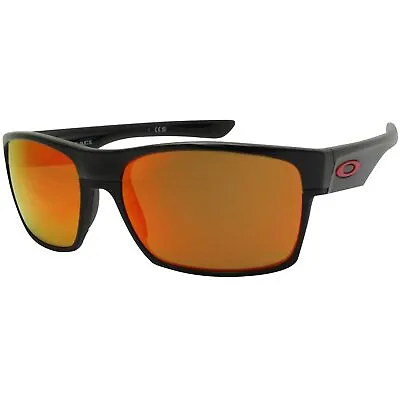 $179.95 • Buy Oakley OO 9189-4760 TwoFace Polished Black Frame Prizm Ruby Lens Mens Sunglasses