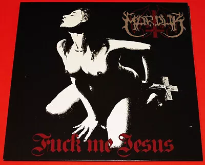 Marduk: F**k Me Jesus - Limited Edition LP White Marble Color Vinyl Record NEW • $31.95