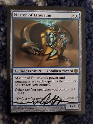 Mtg Artist Proof Master Of Etherium Signed Of 50 • $40