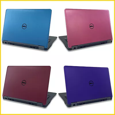 Cheap Fast Dell Latitude Windows 11 Laptop I3 4th - 6th Gen 16GB 256GB Blue Pink • £309.99